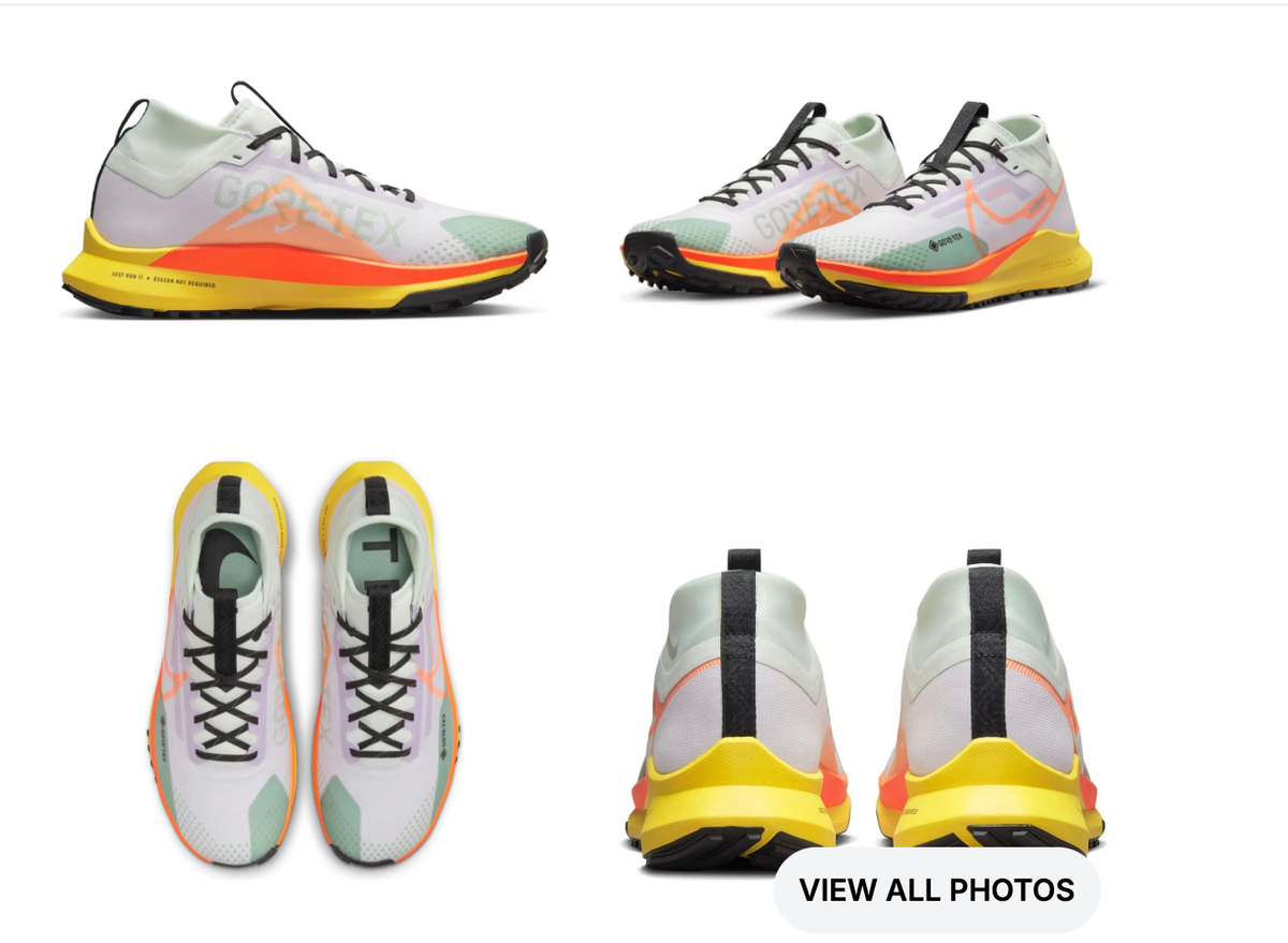 NEW Men's Nike REACT PEGASUS TRAIL 4 GTX Shoes Boots DJ7926-500 | eBay