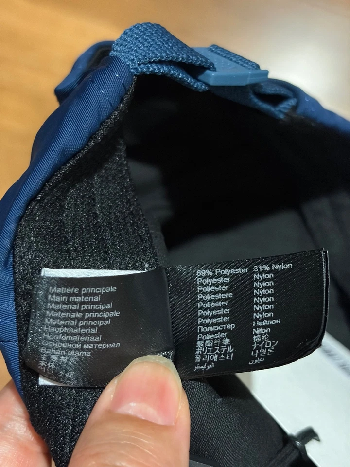 Boné de beisebol KENZO Paris Little X logotipo tinta azul tamanho único novo com etiquetas - Imagem 4 de 4