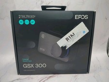 Epos GSX 300 External Computer Sound Card - NEW NEVER SEALED.