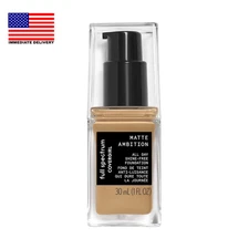 Matte Ambition, All Day Foundation, Medium Golden, 1.01 Ounce ⭐️⭐️⭐️⭐️⭐️