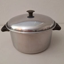 Vintage Vollrath Lo-Heet Stainless Steel 4 Qt Stockpot Pan Pot USA