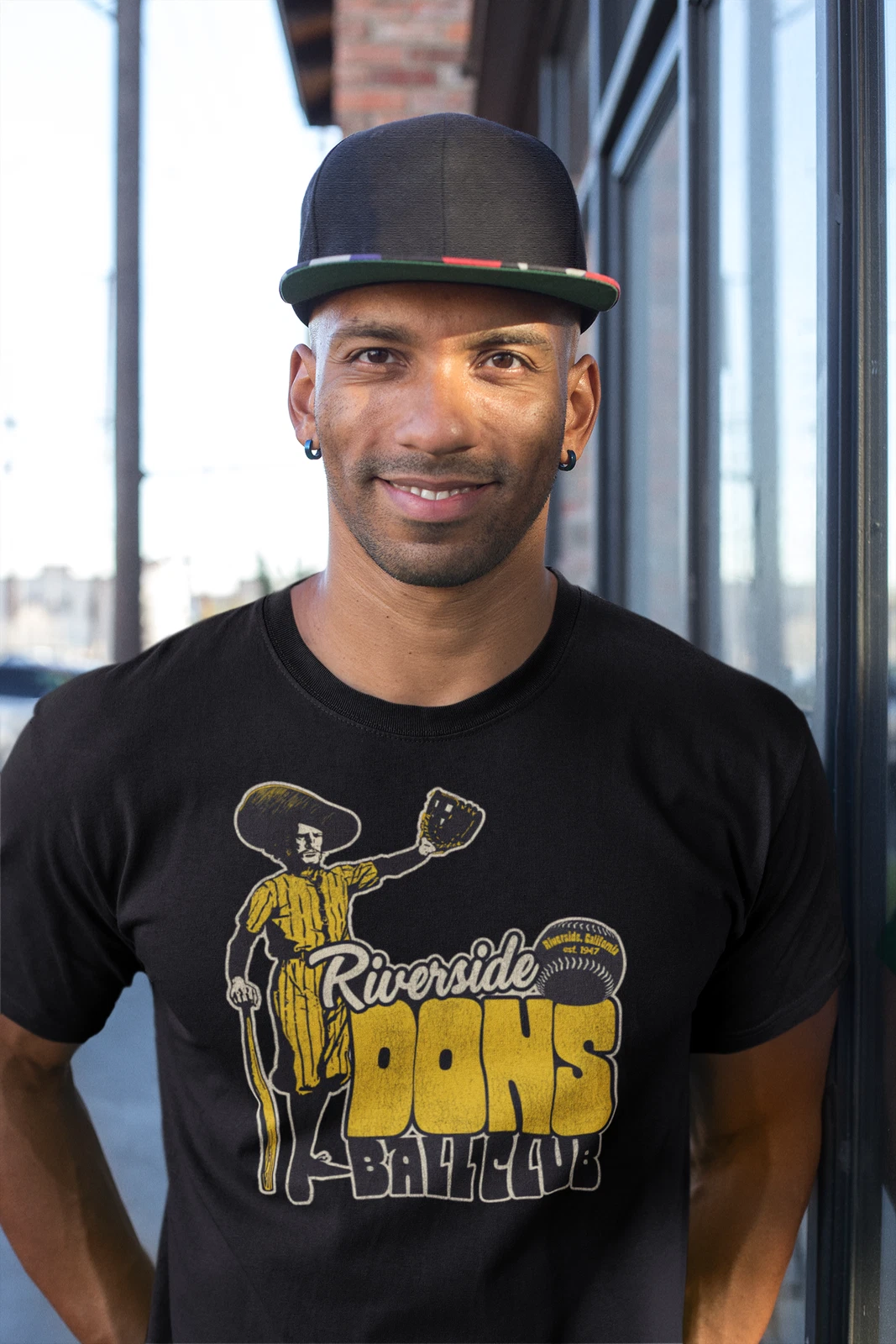 Riverside Dons Retro Baseball Team T-Shirt
