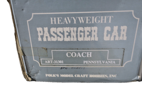 AristoCraft G Scale Pennsyvania Daylight HEAVYWEIGHT PASSENGER CAR Set - Picture 14 of 16