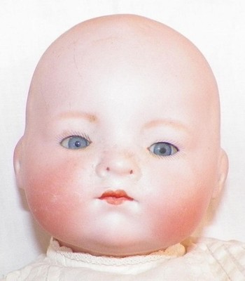 Armand Marseille My Dream Baby Doll Bisque Head 14in. Cloth Body Nice Antique
