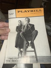 May 26th, 1958 - Booth Theatre Playbill - Two For The Seesaw - Henry Fonda