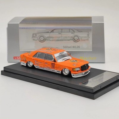 Master 1:64 Scale S560SEL W126 Diecast Toys Car Models Collection