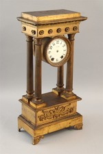 Antique Gold Gilt Bronze SETH THOMAS Neoclassical Model 50 Portico Mantle Clock