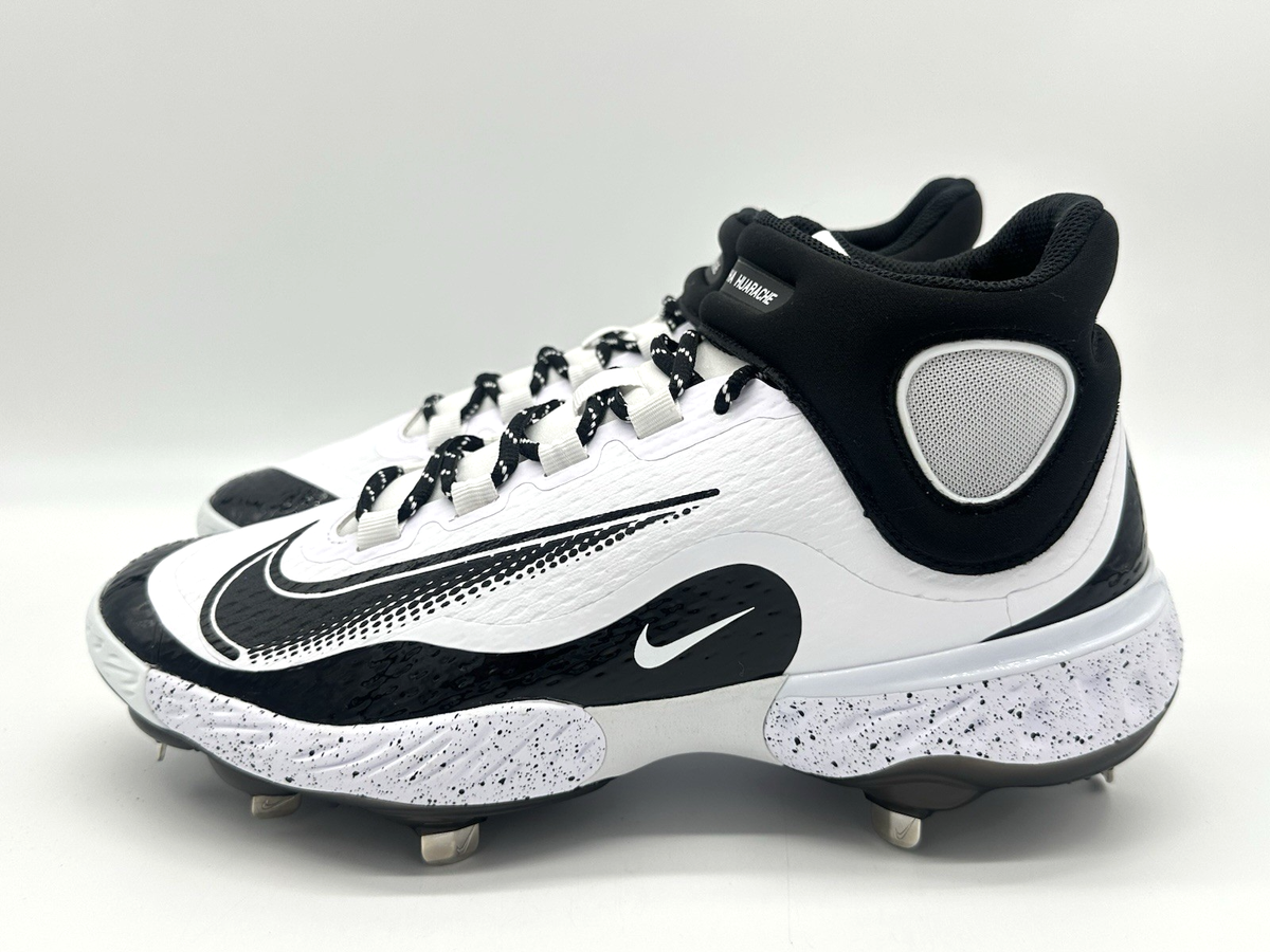 Nike Alpha Huarache Elite 4 Mid Men`s Size 10 Baseball Cleats