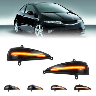 2x LED Spiegelblinker Blinker für Honda Civic Hatchback 2005-2011 3/5 Türer
