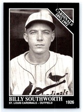 1992 Conlon Collection TSN #627 Billy Southworth