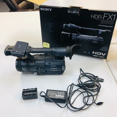 Sony HDR-FX1 Digital HDV Video Camcorder 3CCD Carl Zeiss 1.6/4.5-54 Zoom Works A