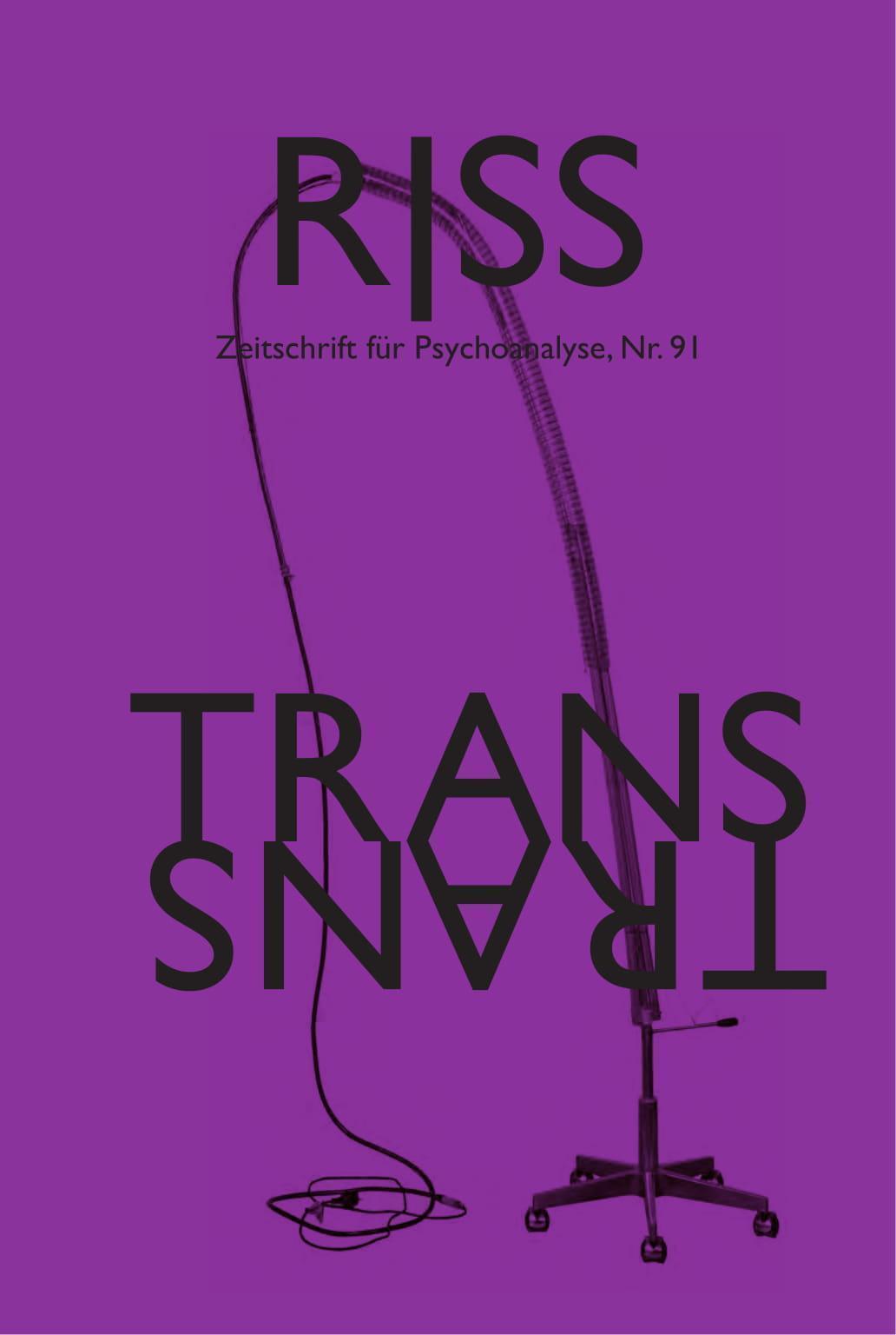 Thumbnail - Riss - Zeitschrift Für Psychoanalyse | Patricia Gherovici (u. A.) |