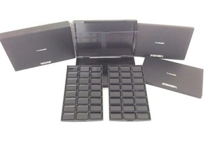 Détails Sur Mac Double Vide Pro Palette Insert De 2 X 24 Base Rouge à Lèvres Recharge