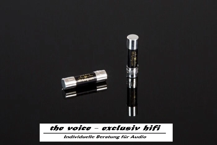 Fusibile Hifi Tuning - Supreme³ - qualsiasi misura 5x20 / 6,3x32 mm oro/argento fusibile