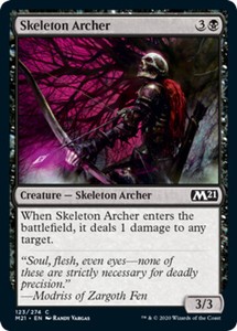 Skeleton Archer x4 - Magic Core Set 2021 - NM-Mint, English - Magic Core Set 202