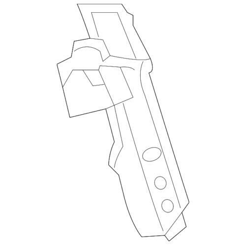 Refuerzo trasero para Subaru (N/P 51572AJ19A9P)