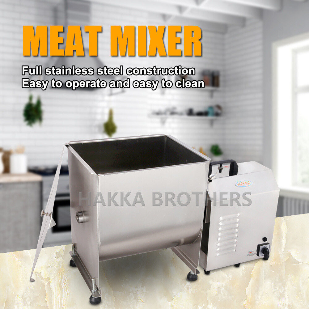 Hakka 40 lbs 20 Liter Capacity Tank Commercial Electric Meat Mixer with