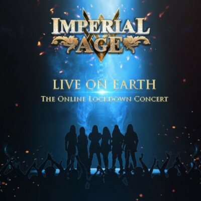 IMPERIAL AGE - LIVE ON EARTH-THE ONLINE LOCKDOWN CONCERT  2 CD NEU