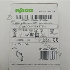 New in box WAGO 750-554 2-Channel Analog Output PLC Module 750554 (1PCS)