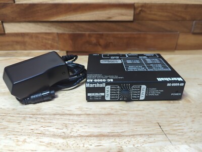 Marshall Electronics BC-0909-DA Universal HDSDI/SDI to Analog HD/SD Converter