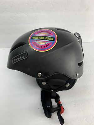 Bolle Black Ski Snow Helmet Size Small 52-54cm T23-Y-1