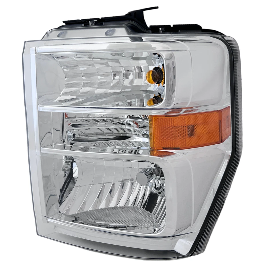 Faro con bombillas izquierda para Ford Econoline 2008-2014/2015-21 E350/450 Super Duty Foto 3 de 4