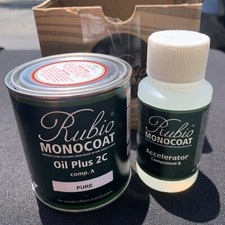 Rubio Monocoat 375ML Oil Plus 2C Comp A Pure ...