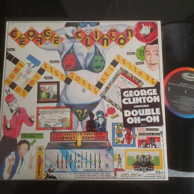 GEORGE CLINTON - Some Os My Best Jokes ... - CANADA Press  1985 - VINYL / LP