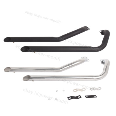 For Honda Shadow Spirit  Aero 750 VT750C Black Muffler Link Pipe Exhaust System