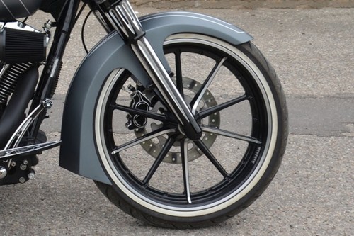 HD Pro Front Fender for Stock R17-R19 Wheel Touring 1996-2013 - Picture 2 of 3