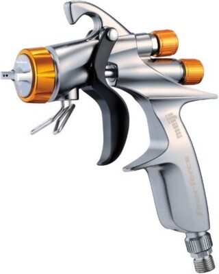 Meiji FINER FORCE R 1.4mm Side cup Spray Gun for Base color Metallic without Cup
