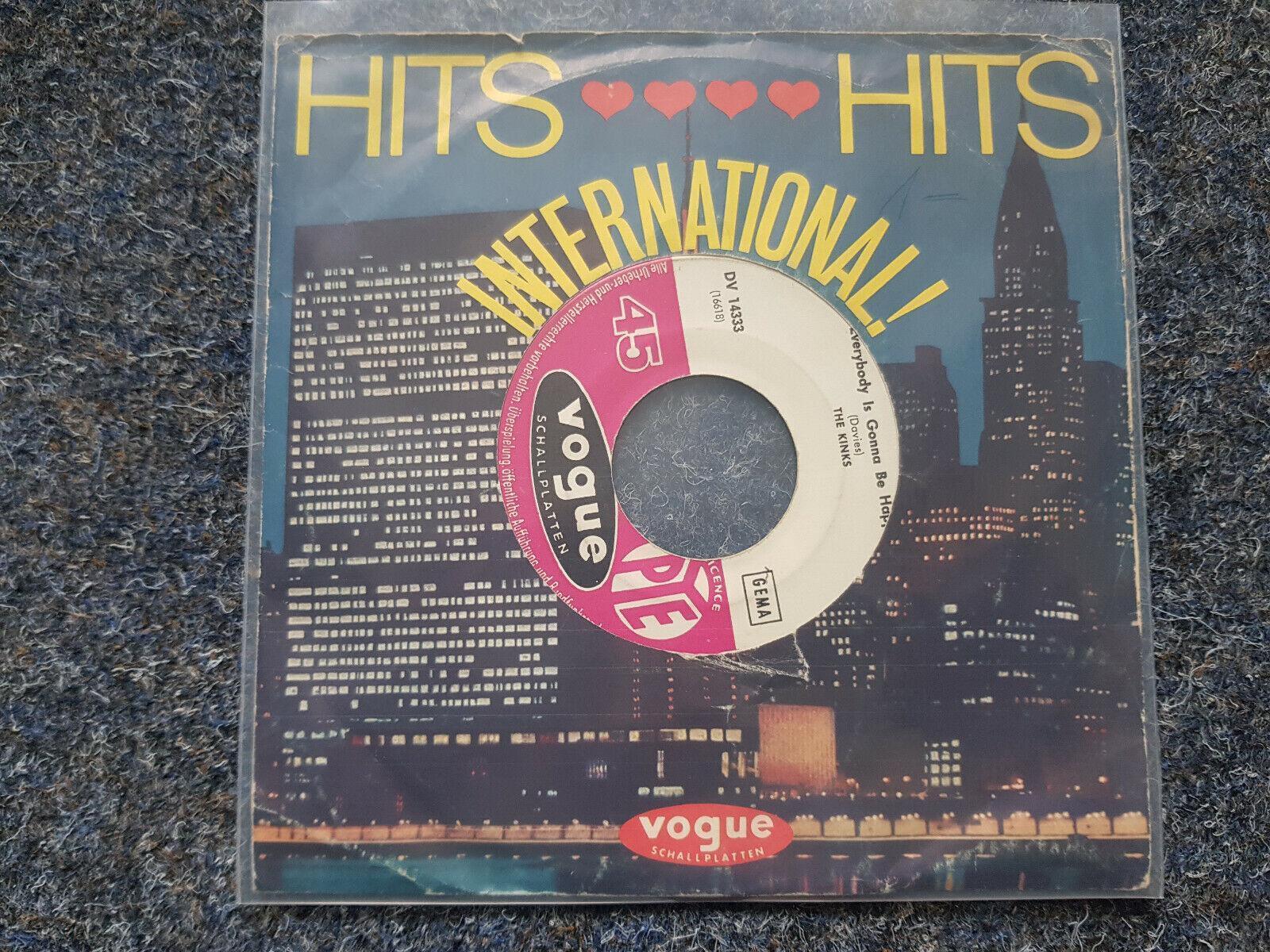 7"" Single Vinyl The Kinks - Everybody is gonna be happy Germany