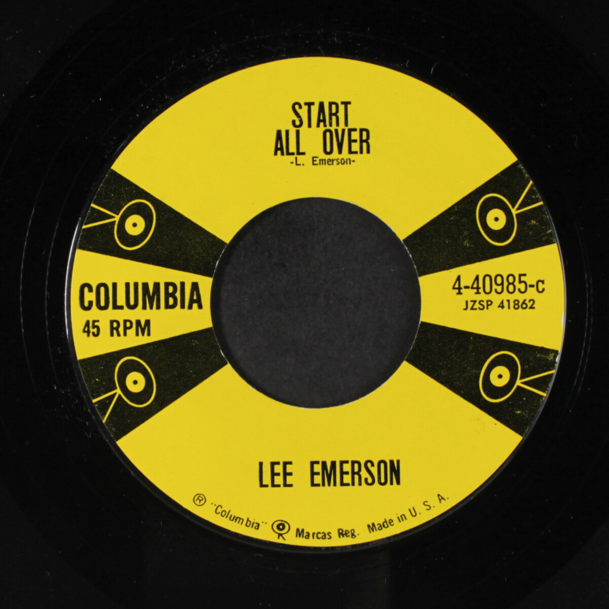 LEE EMERSON: start all over / do you think Columbia 7
