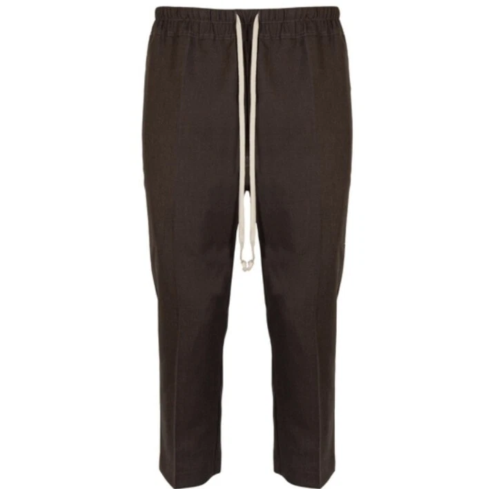 Rick Owens Women's Cropped Slim Astaires Drawstring Trousers