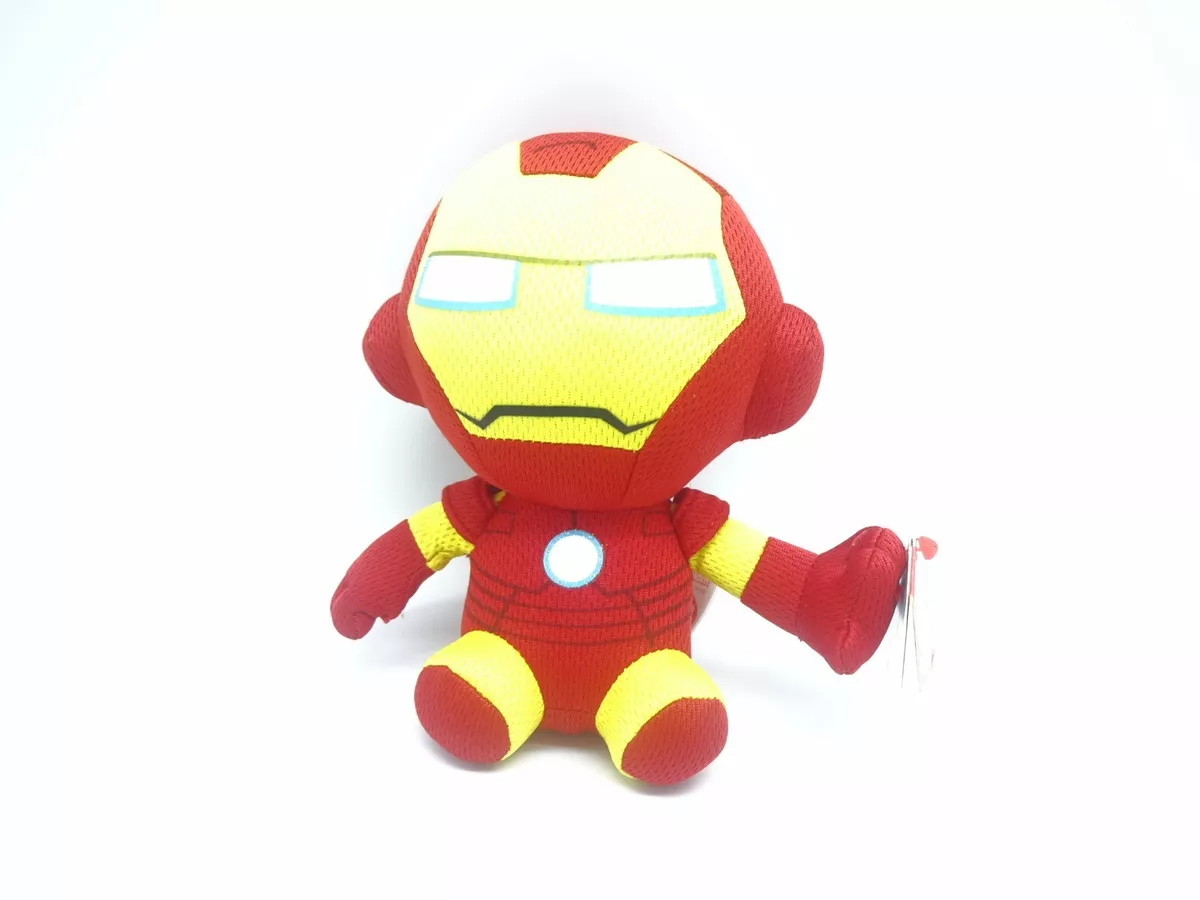 PELUCHE MARVEL BEANIE BABIES SMALL IRON MAN - TY