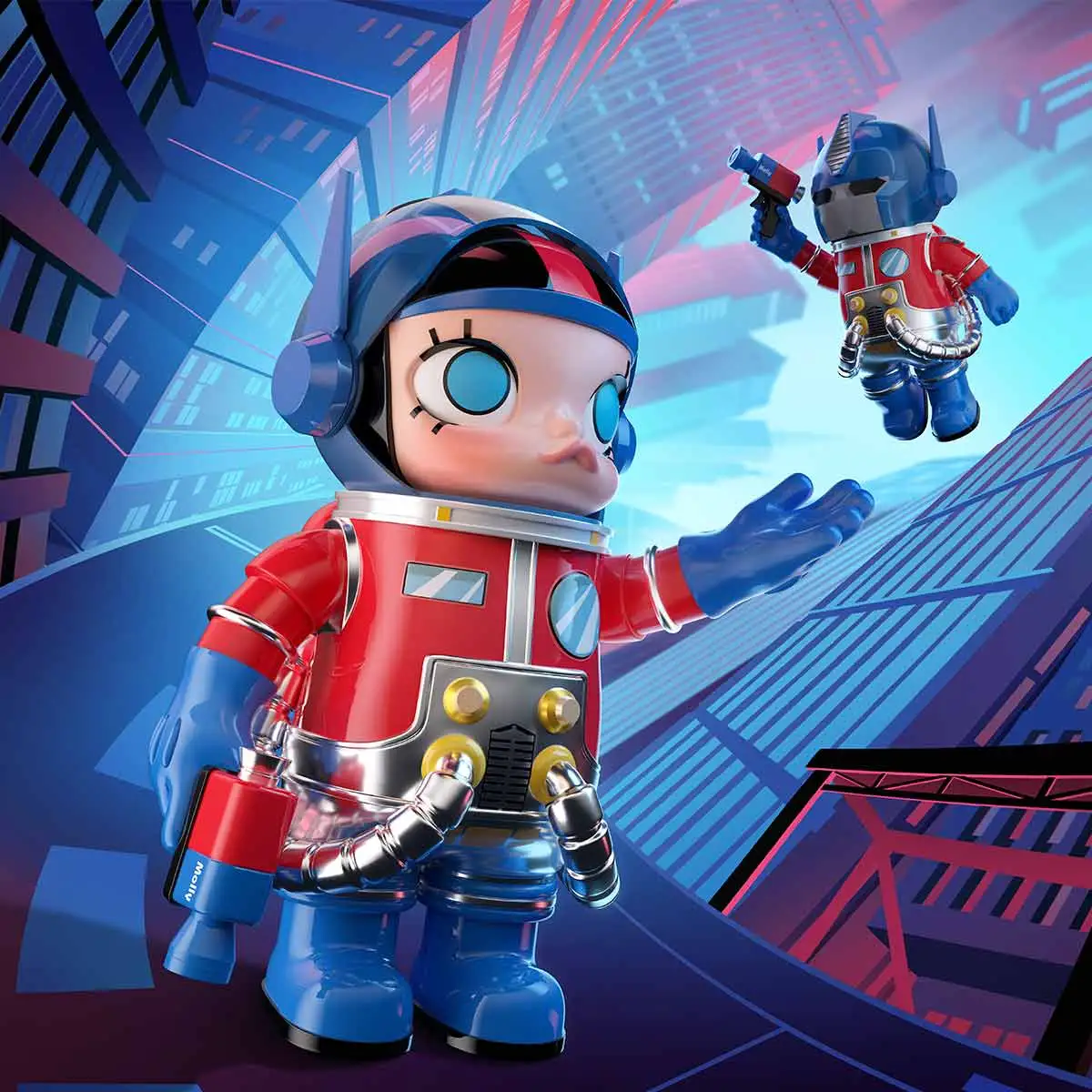 MEGA SPACE MEGA SPACE MOLLY 1000% OPTIMUS PRIME TRANSFORMERS (US