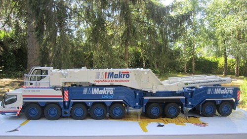 NZG 732/19 LIEBHERR LTM 11200-9.1 " MAKRO " BRESIL MINT BOX ! - Imagen 8 de 9