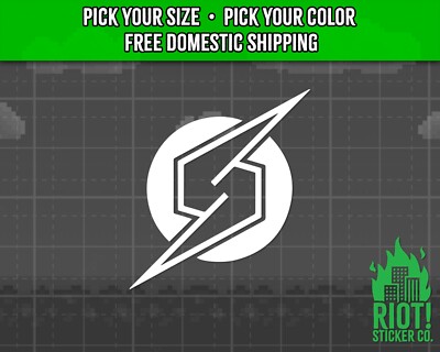 Metroid Screw Attack Decal for Car Sticker for Laptop Yeti Window Video Games