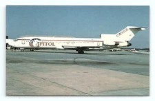 Boeing B-7270-231 N590CA MSN 20098 Capitol Air Express Washington VTG Postcard