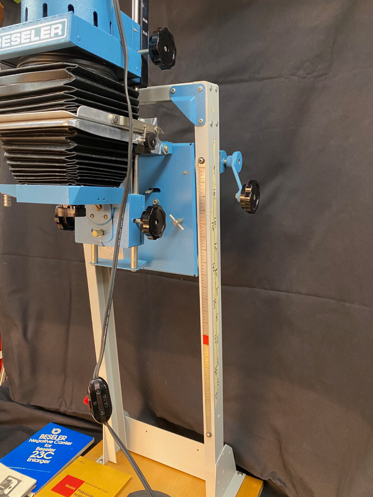 Beseler Darkroom Photo Enlarger Model 23C Series II BlueFREE SHIPPING