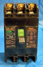 FUJI ELECTRIC EA53B MOLDED CASE CIRCUIT BREAKER 20A 220VAC 5KA