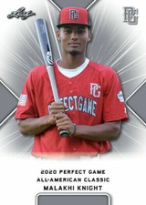 MALAKHI KNIGHT 2020 LEAF PERFECT GAME 
