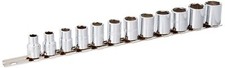 3/8" Drive 12 Piece Metric Socket Set 6 Poi