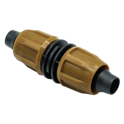 Universal Nut Lock Coupling 1/2 in. Polypropylene Drip Irrigation Fittings New