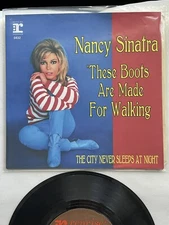 NANCY SINATRA THESE BOOTS ARE MADE FOR WALKING -REPRISE LBL 0432 P/S COMPANY/S