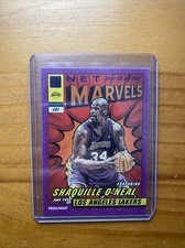 Shaquille O’Neal 2021-22 Donruss Purple Press Proof Net Marvel