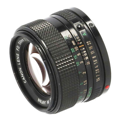 Canon New FD 50mm F1.4 Lens 402*****C-Rank | eBay