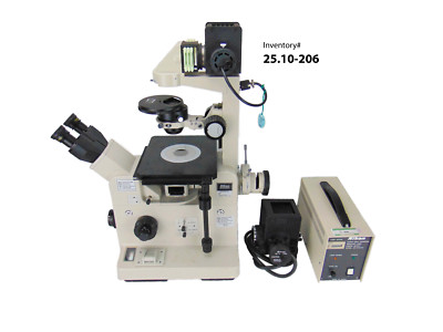 Nikon Diaphot Inverted Microscope *used working