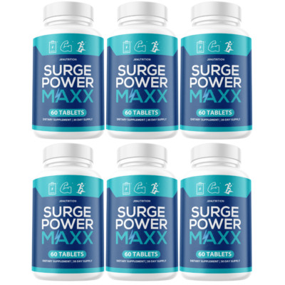 Surge Power Maxx Enhancement for Men Surge Power Maxx Male - 6 Bottles