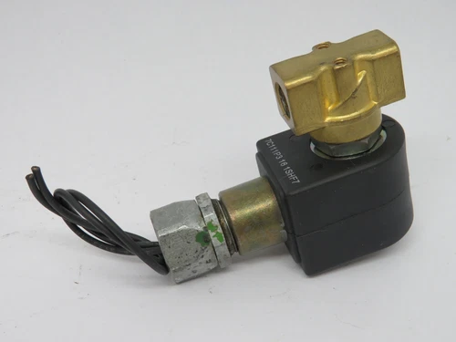 Parker 7121KBN2QV00 2Way Solenoid Assembly 5/32 Orifice 1/4" NPT 120V USED